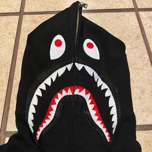 Bape Full Zip Shark Hoodie Ss22 new with receipt